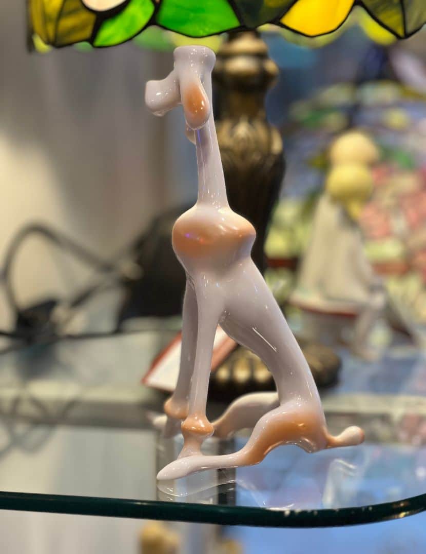 Hollóházi pudli kutya (1)