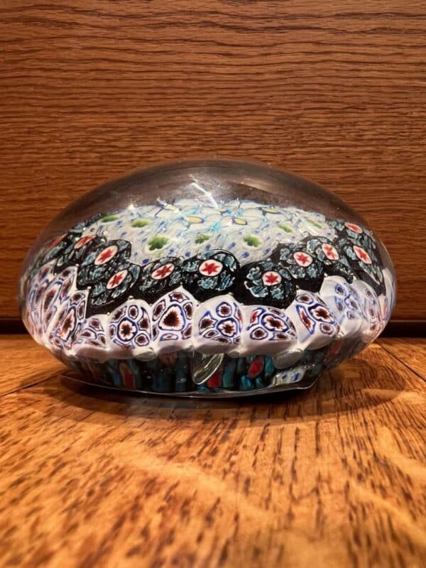 Muránói üveg papírnehezék