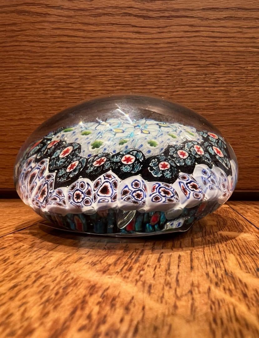 Muránói üveg papírnehezék