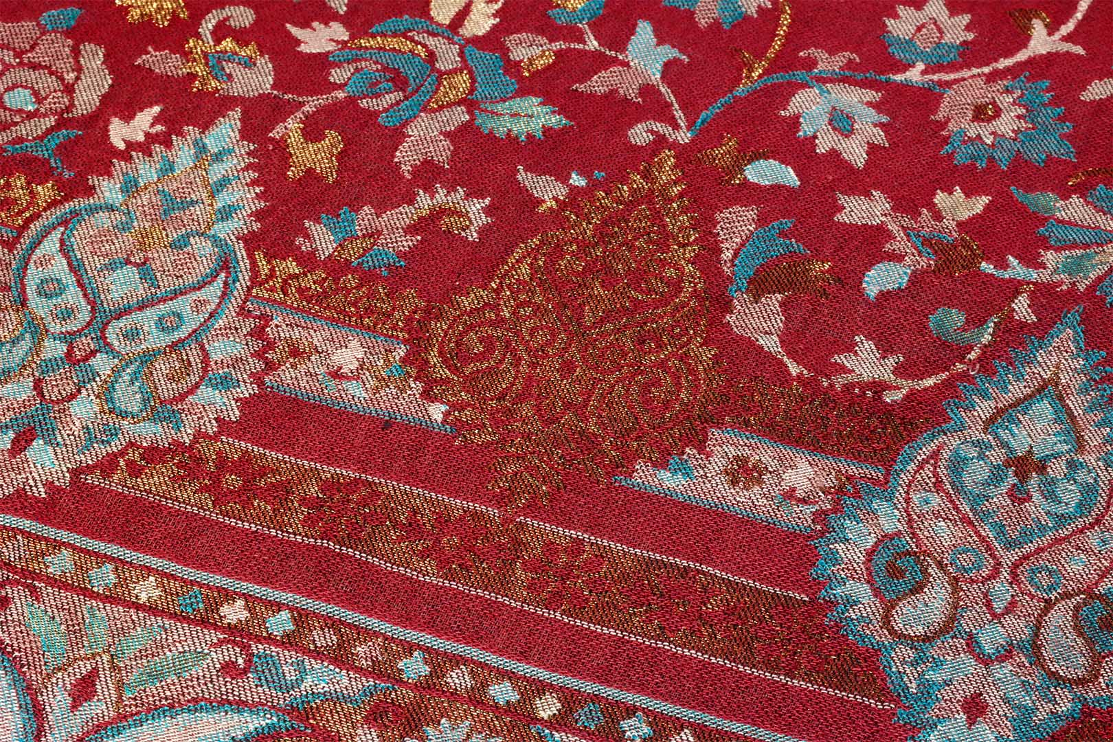 Piros modál selyem stóla - TMK96-SP-noi-modal-selyem-sal-indiabol-g