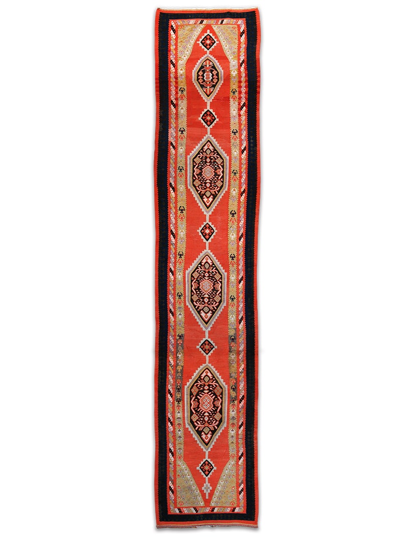 Bidjar kilim szőnyeg 542 x 110 cm - AAB108-kezi-szovesu-bidjar-kelim-futo-szonyeg-iranbol-1a