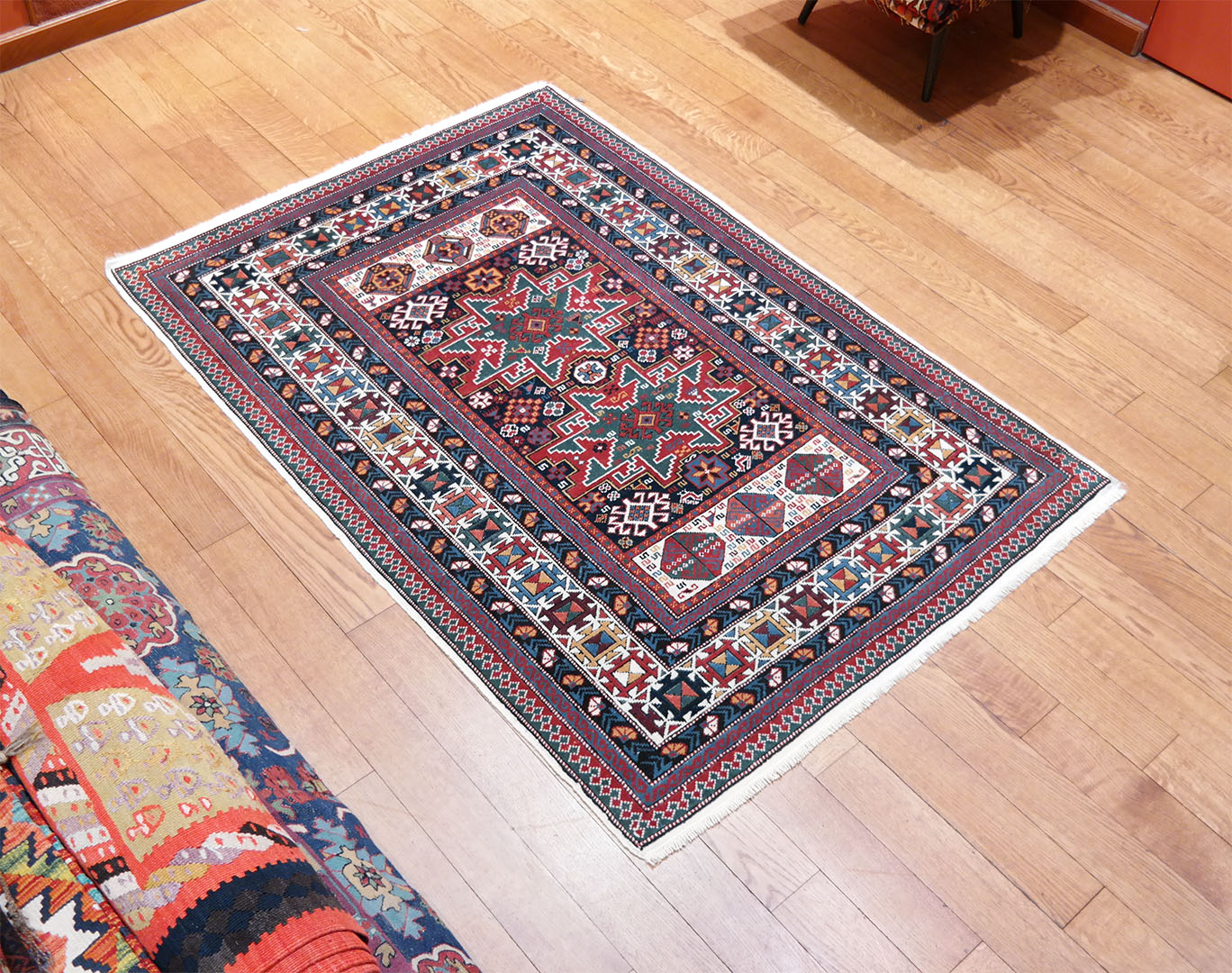 SAMSUNG CSC Vintage Kaukázusi szőnyeg 164 x 115 cm - KR-2346-kaukazusi-szonyeg-j