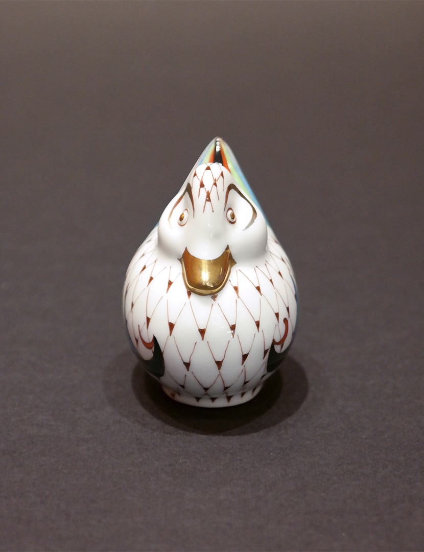 SAMSUNG CSC Hollóházi Garden mintás kacsa - KR2286-hollohazi-porcelan-kacsa-figura-b