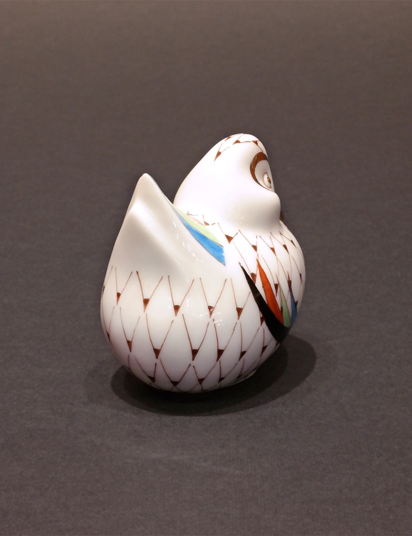 SAMSUNG CSC Hollóházi Garden mintás kacsa - KR2286-hollohazi-porcelan-kacsa-figura-eee