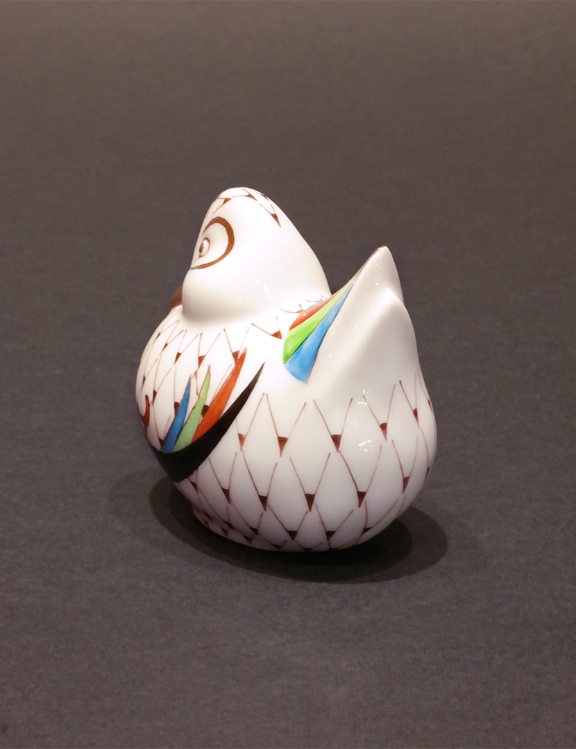 SAMSUNG CSC Hollóházi Garden mintás kacsa - KR2286-hollohazi-porcelan-kacsa-figura-gg