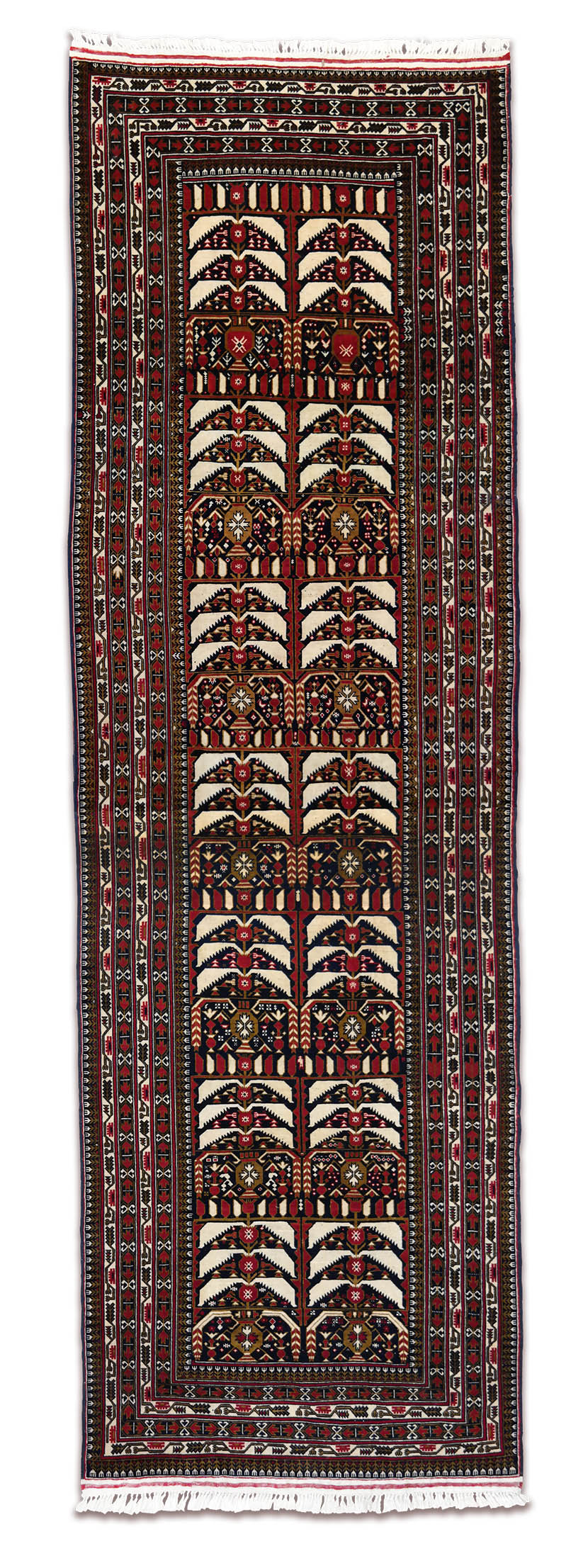 Finom Afgán futószőnyeg 295 x 90 cm - KR2393-finom-csomozasu-gyapju-futoszonyeg-afganisztanbol-aa