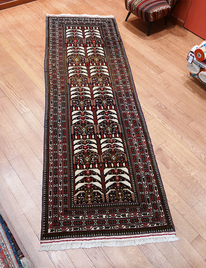 SAMSUNG CSC Finom Afgán futószőnyeg 295 x 90 cm - KR2393-finom-csomozasu-gyapju-futoszonyeg-afganisztanbol-e