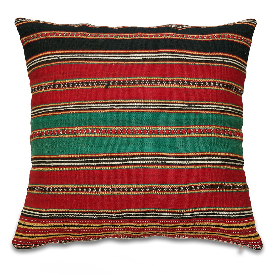 Antik kilim párnahuzat 60 x 58 cm - KP-1005-antik-kaskai-kilim-parna-huzat-aa