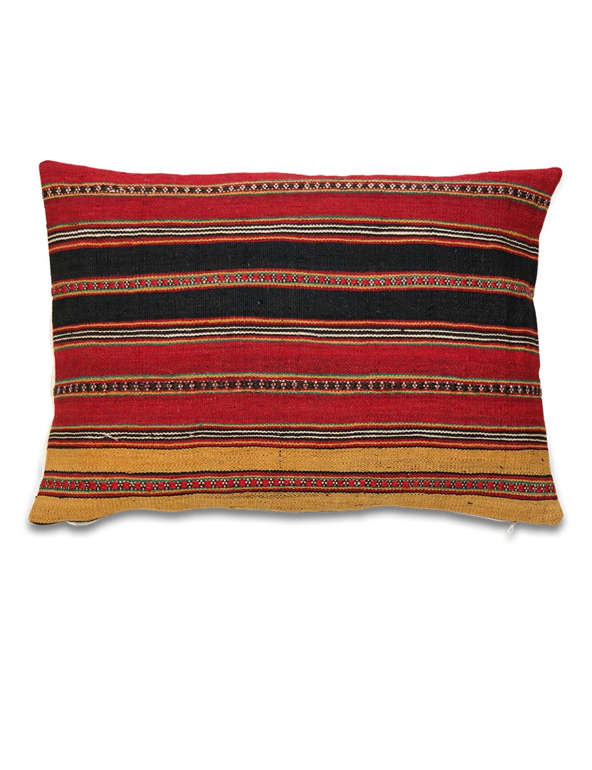 Antik kilim párnahuzat 60 x 43 cm - KP-1010-antik-kaskai-kilim-parna-huzat-a