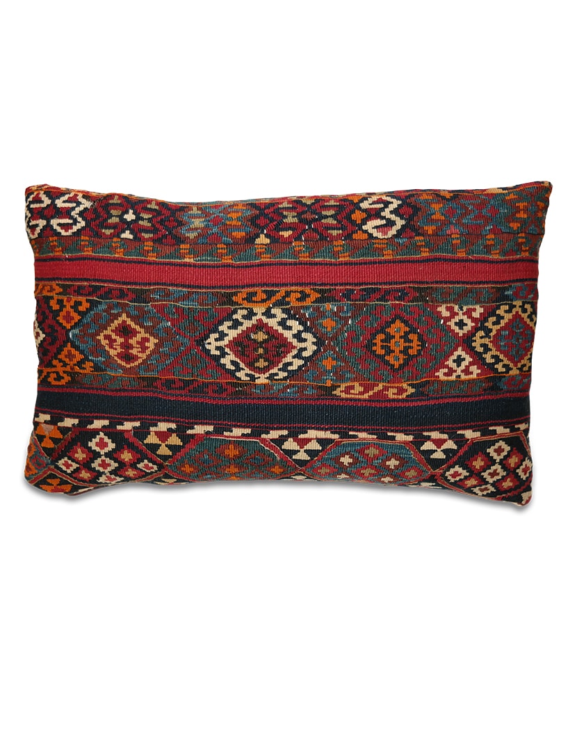 Antik kilim párnahuzat 77 x 47 cm - KP-988-antik-malatya-kilim-parna-huzat-a