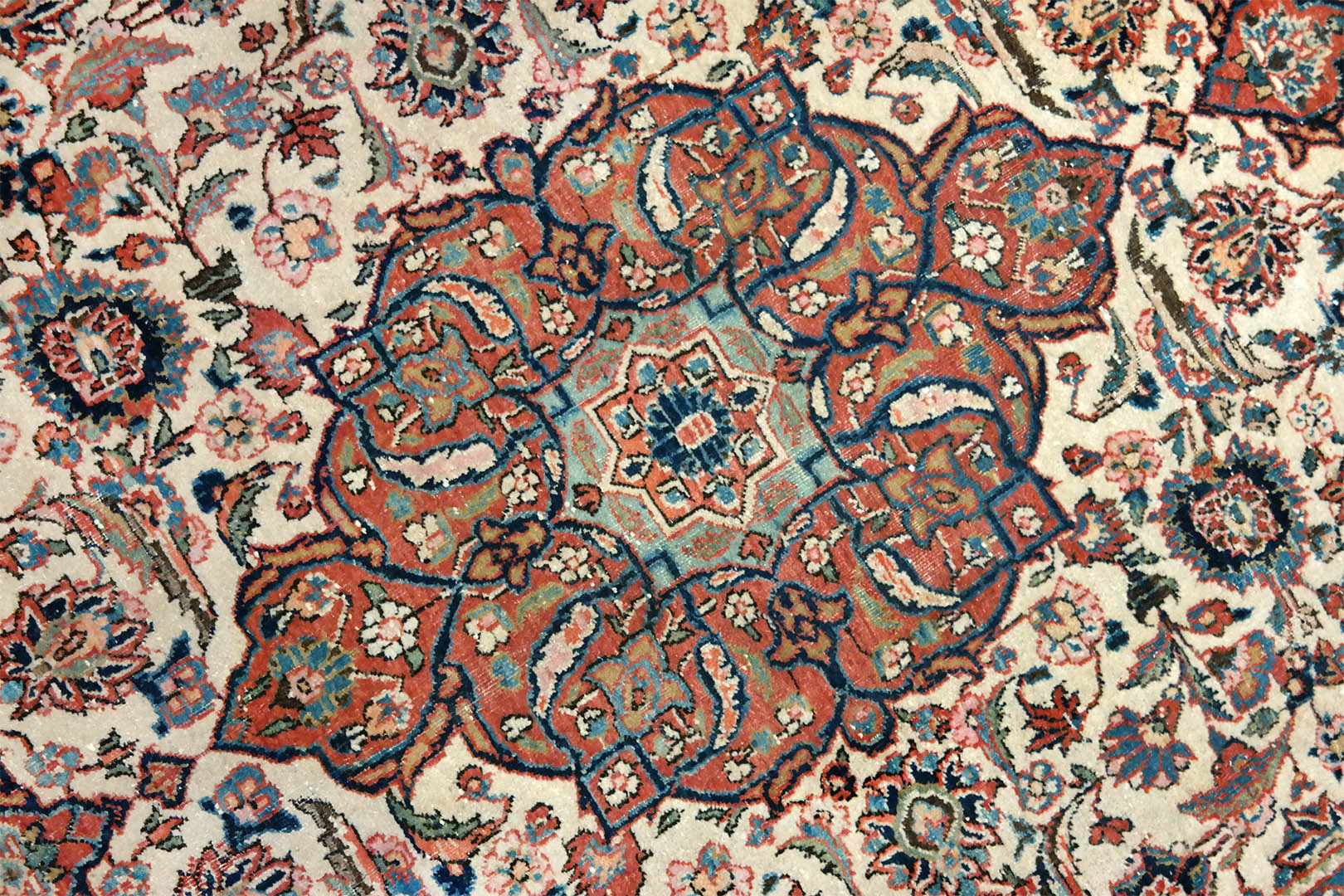 SAMSUNG CSC Kesán perzsa szőnyeg 201 x 132 cm - KR-2121-kesan-kezi-csomozasu-regi-gyapju-szonyeg-perzsiabol-f