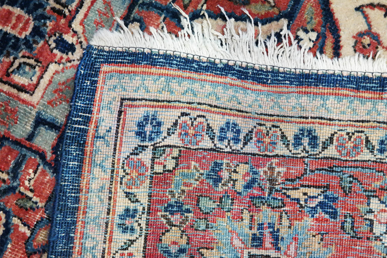 SAMSUNG CSC Kesán perzsa szőnyeg 201 x 132 cm - KR-2121-kesan-kezi-csomozasu-regi-gyapju-szonyeg-perzsiabol-q