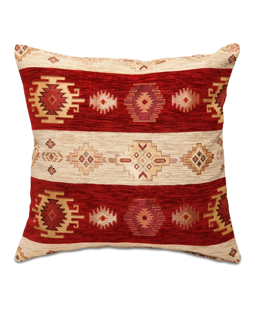 Piros csíkos díszpárna - pk-6021-B-ottoman-diszparna-huzat-torokorszagbol-a