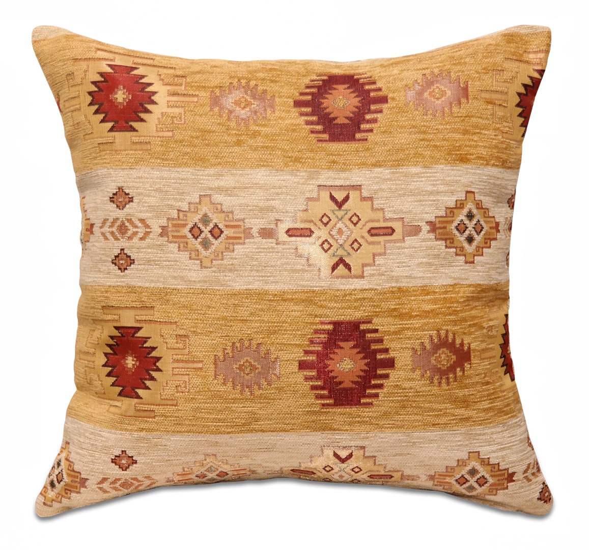 Arany csíkos díszpárna - pk-6026-B-ottoman-diszparna-huzat-torokorszagbol-aa