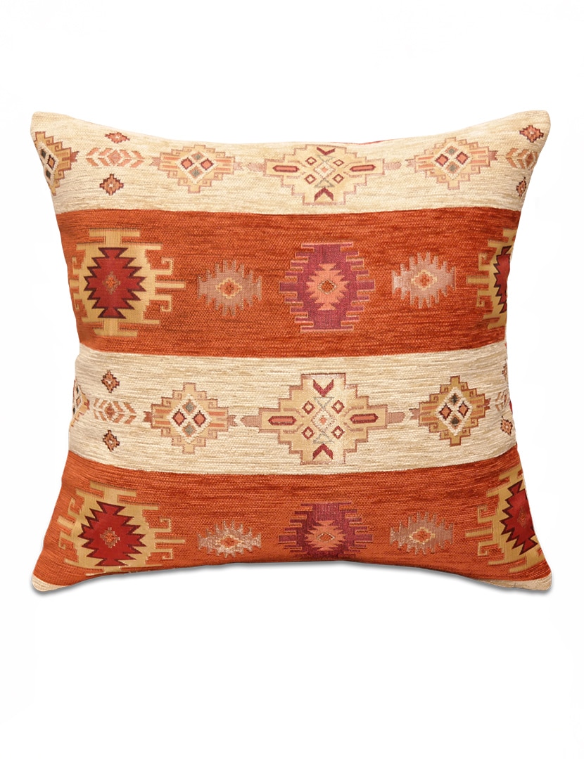 Terrakotta csíkos díszpárna - pk-6029-B-ottoman-diszparna-huzat-torokorszagbol-a