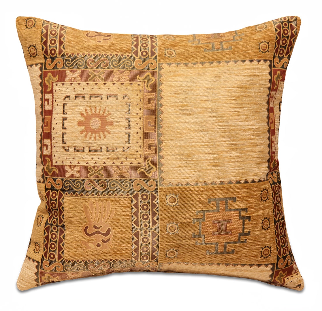 Arany kockás díszpárna - pk-6036-B-ottoman-diszparna-huzat-torokorszagbol-aa