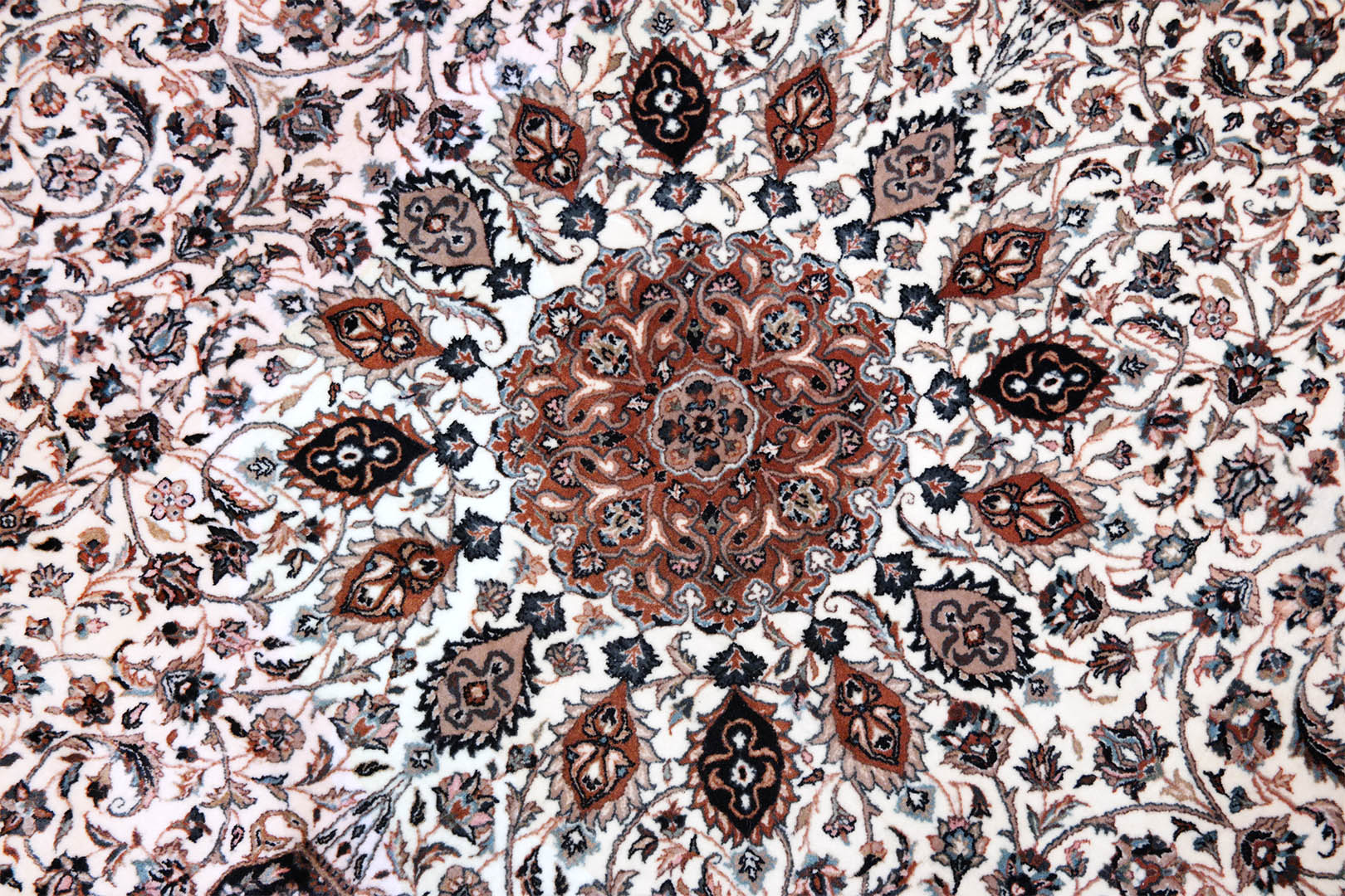 SAMSUNG CSC Tabriz iráni szőnyeg 187 x 186 cm - KR2461-tabriz-kezi-csomozasu-gyapju-szonyeg-iranbol-e