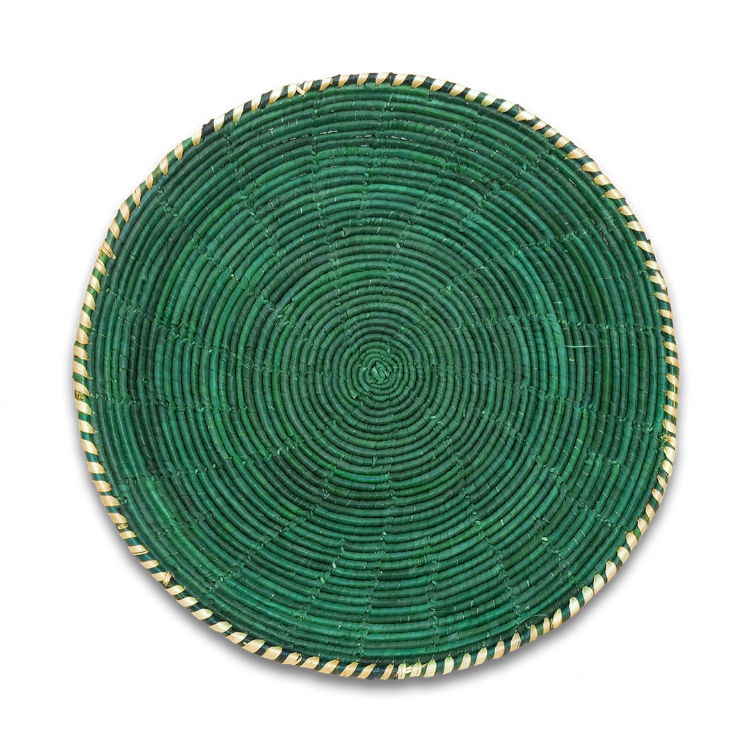 SAMSUNG CSC Zöld pálmalevél tároló kosár - SPK7-Z-fonott-palmalevel-kosar-pakisztanbol-aa