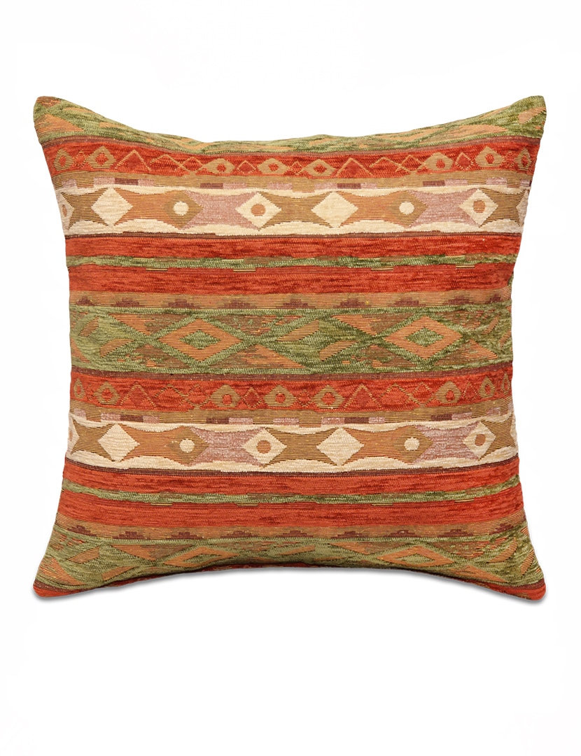 Világoszöld csíkos párnahuzat - pk-1042-B-ottoman-diszparna-huzat-torokorszagbol-a