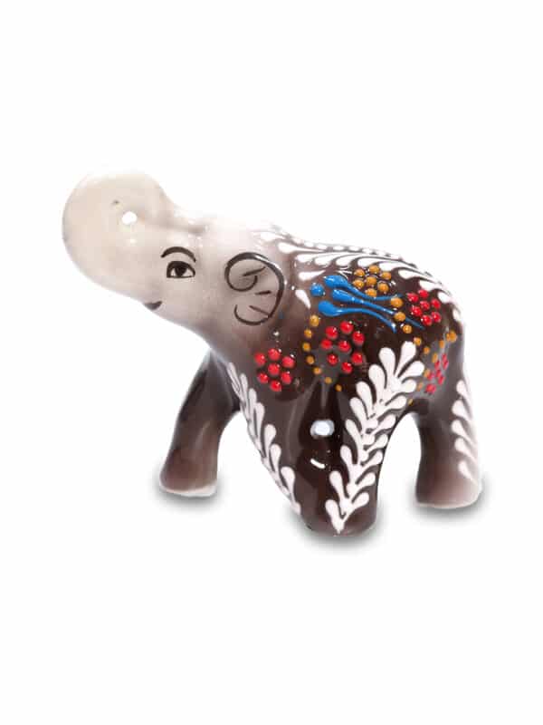 Szürke kerámia elefánt - CE465-FSZ2-keramia-elefant-torokorszagbol-a