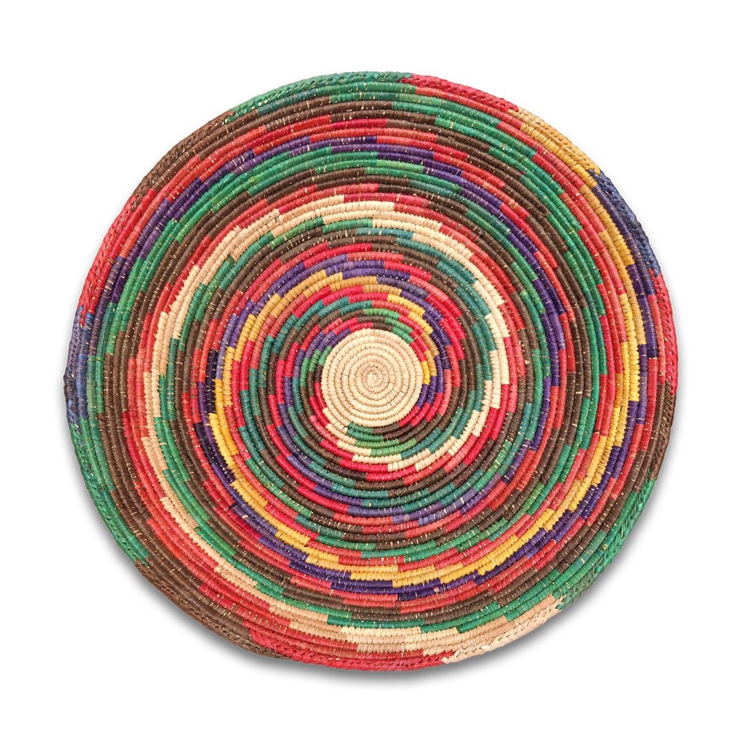 SAMSUNG CSC Tarka pálmalevél kosár - SPK85-034-fonott-palmalevel-kosar-pakisztanbol-aa