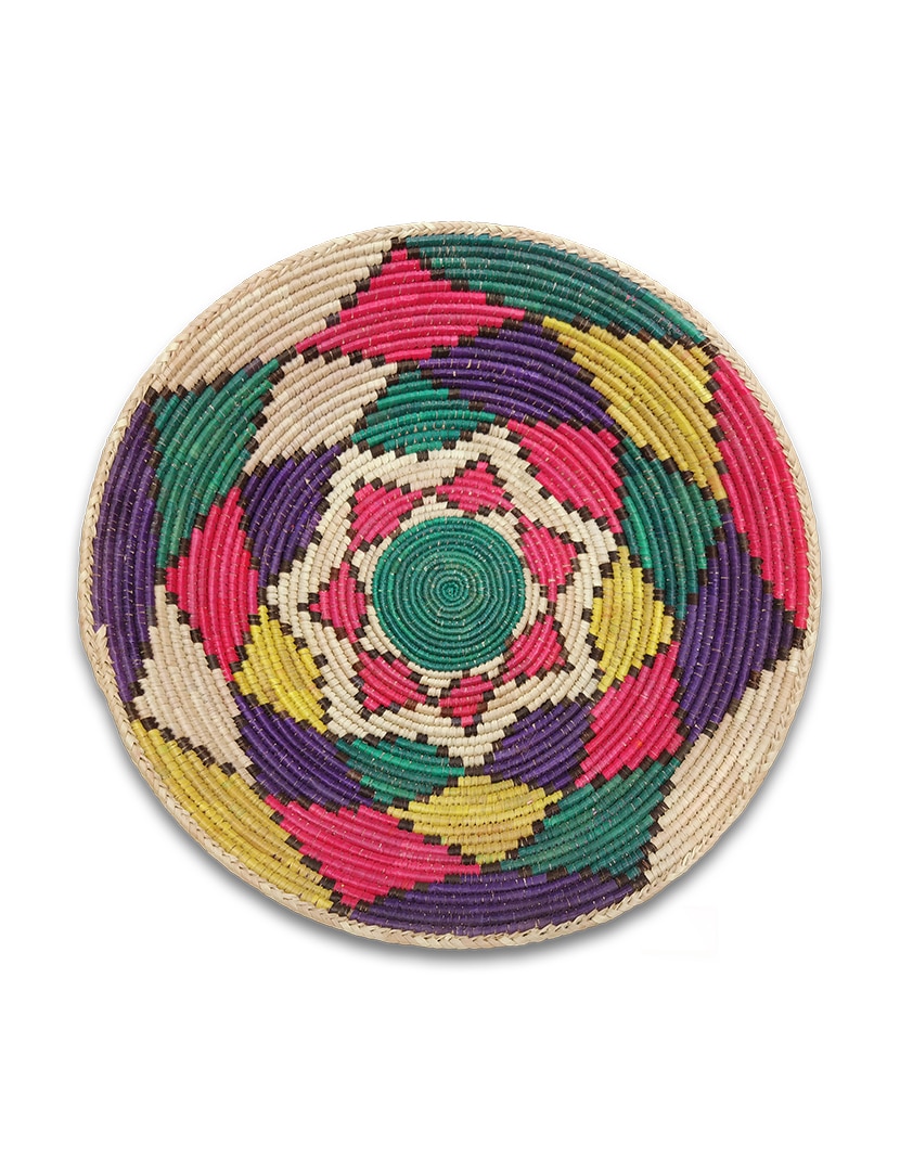 Cifra pálmalevél kosár - SPK85-060-fonott-palmalevel-kosar-pakisztanbol-a