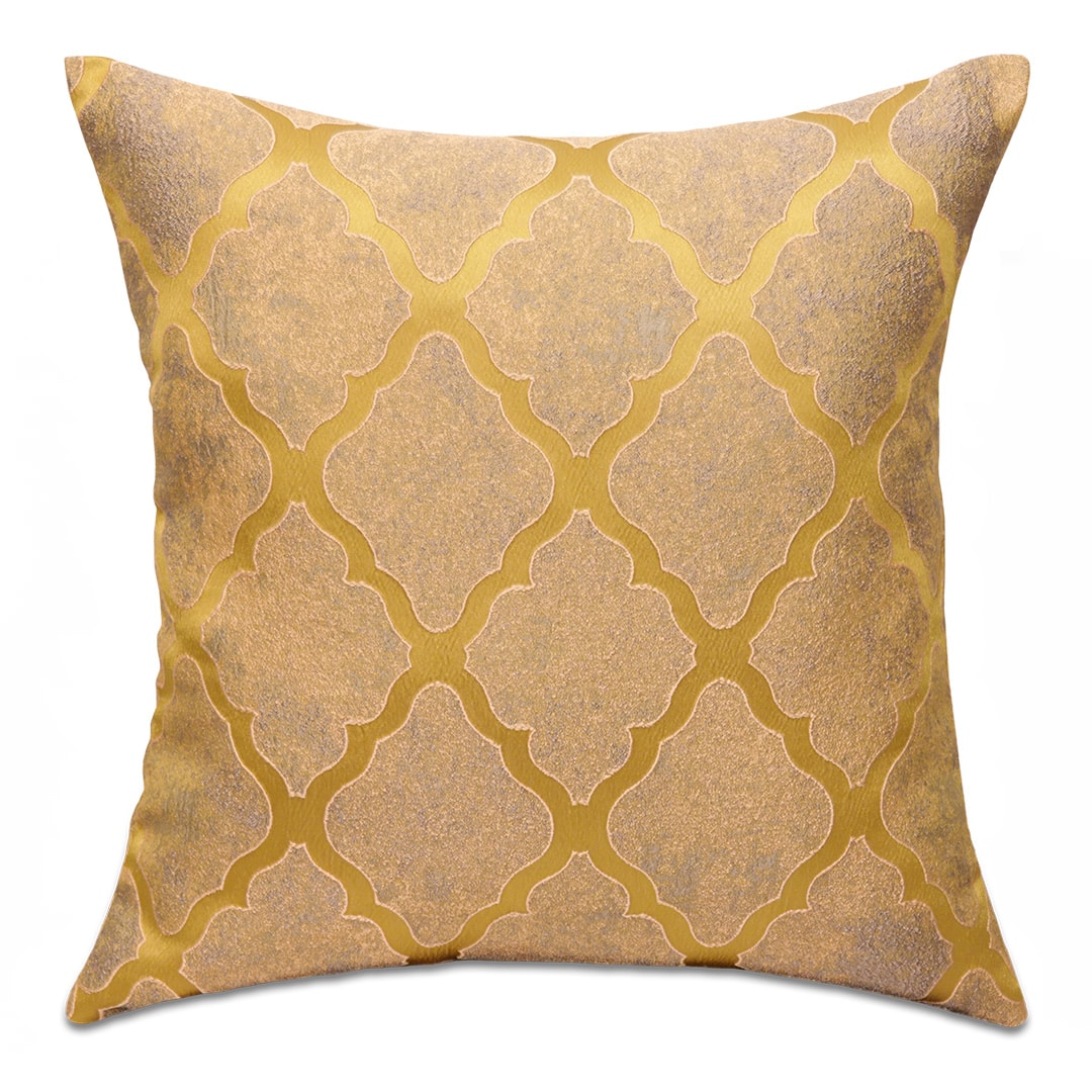 Aranysárga arabeszk díszpárna - pk-8013-ottoman-diszparna-huzat-torokorszagbol-aa