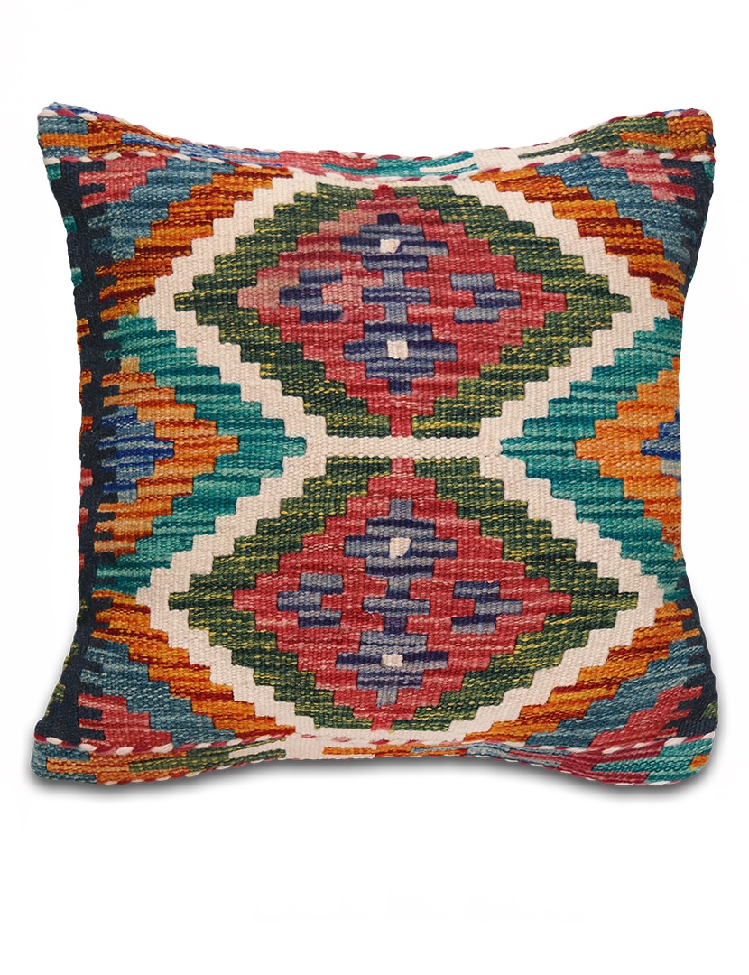 Kelim díszpárna 45 x 47 cm - SP85-480-gyapju-kelim-parnahuzat-pakisztanbol-a