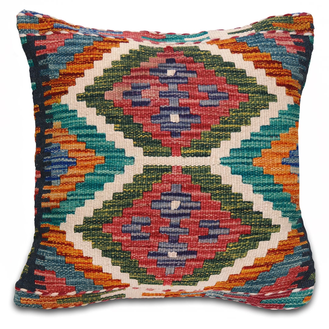 Kelim díszpárna 45 x 47 cm - SP85-480-gyapju-kelim-parnahuzat-pakisztanbol-b