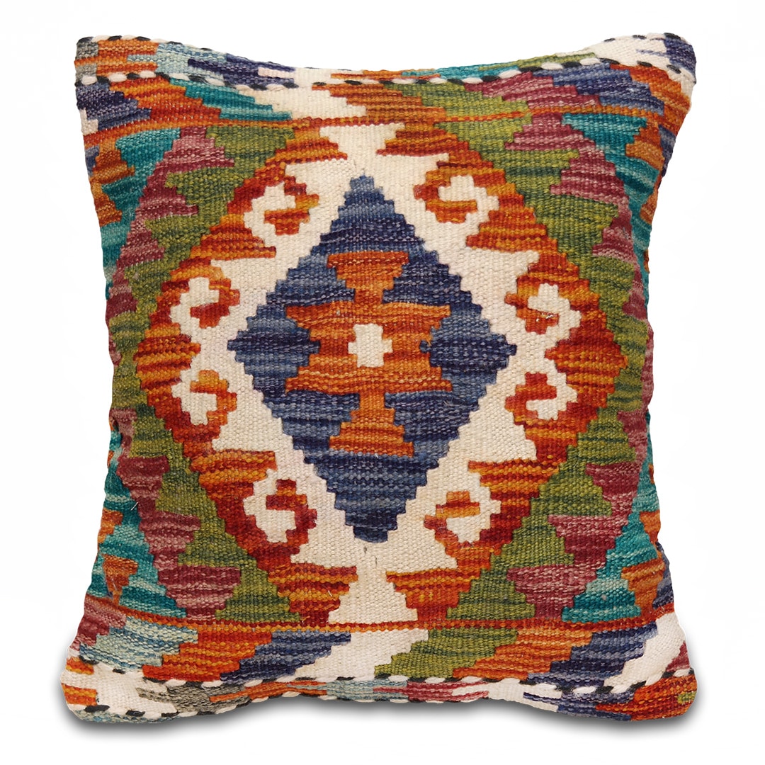 Kelim párnahuzat 41 x 47 cm - SP85-506-gyapju-kelim-parnahuzat-pakisztanbol-b