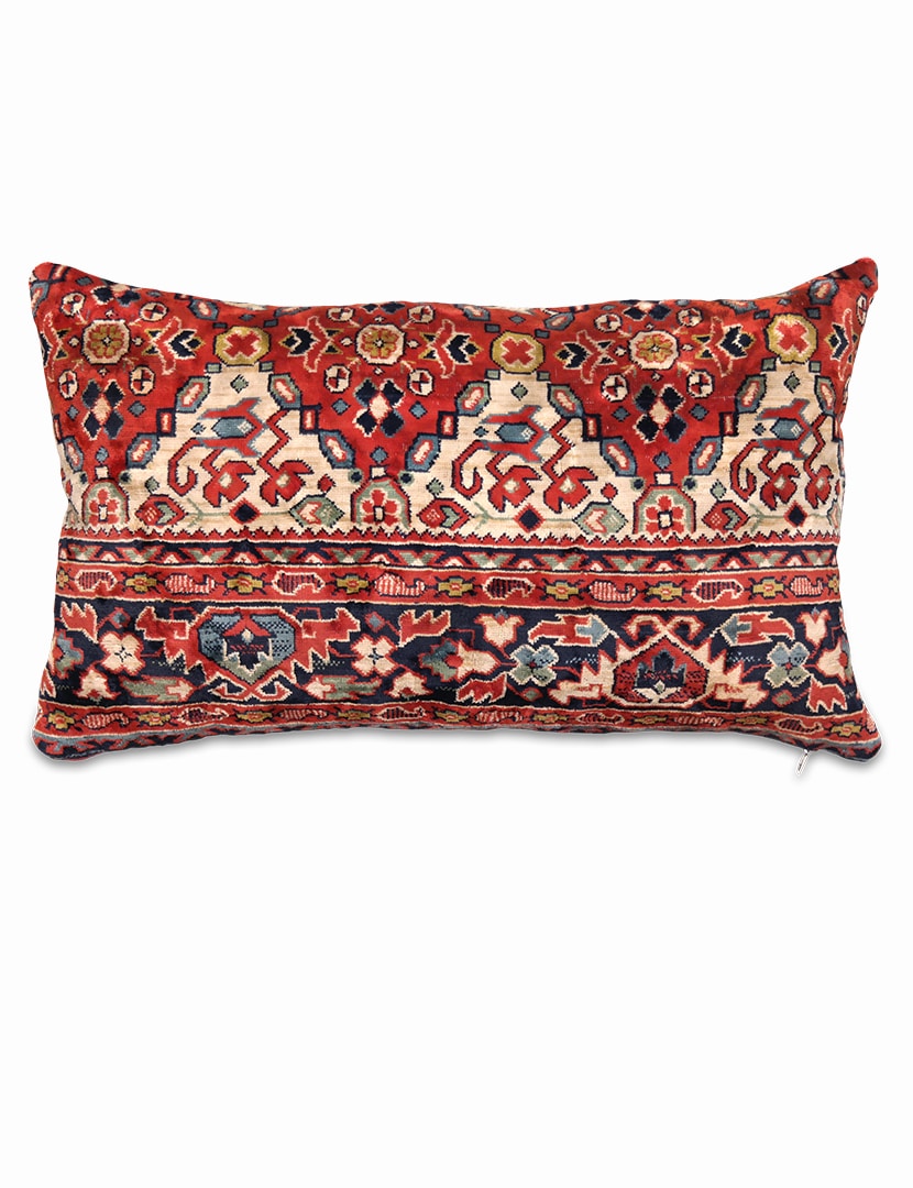 Mokett díszpárna 63 x 37 cm - KP-1067-mokett-diszparna-huzat-a