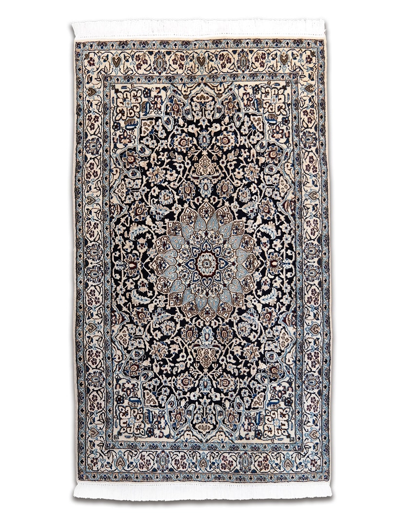 Nain iráni szőnyeg 198 x 115 cm - KR2771-nain-kezi-csomozasu-gyapju-szonyeg-iranbol-a