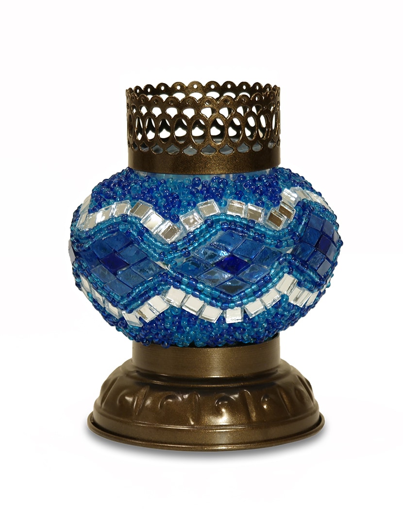 Nagy királykék mécsestartó - TM528B-K3-mozaikuveg-mecsestarto-torokorszagbol-a