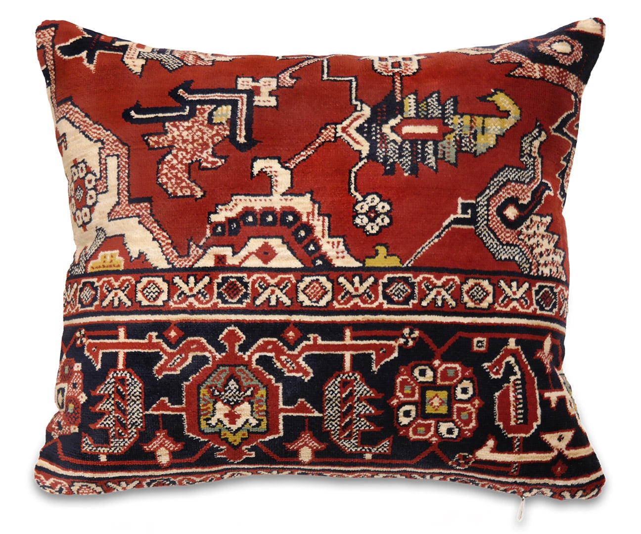 Mokett díszpárna huzat 43 x 38 cm - KP-1055-mokett-diszparna-huzat-aa