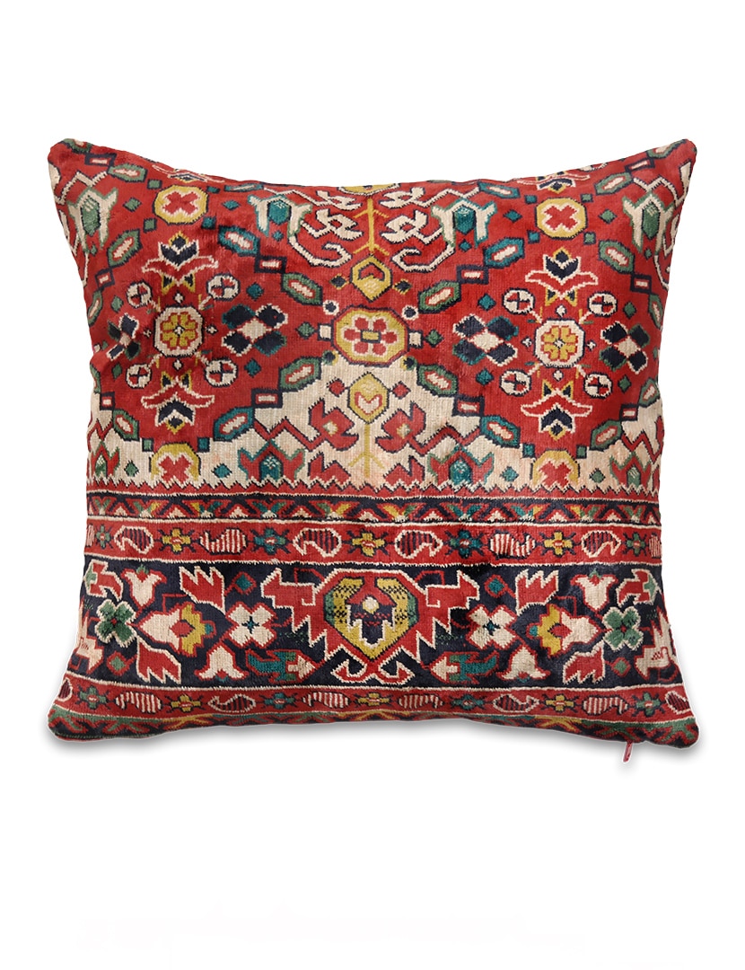 Mokett díszpárna 46 x 43 cm - KP-1061-mokett-diszparna-huzat-a