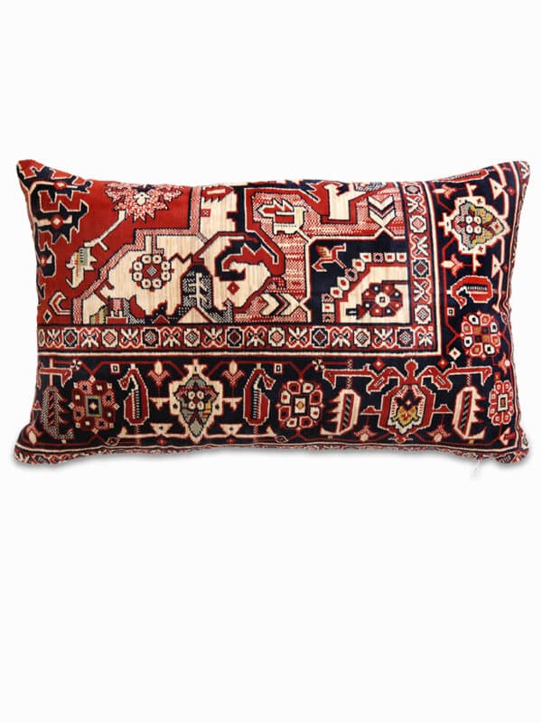 Mokett díszpárna huzat 67 x 41 cm - KP1049-mokett-parnahuzat-a