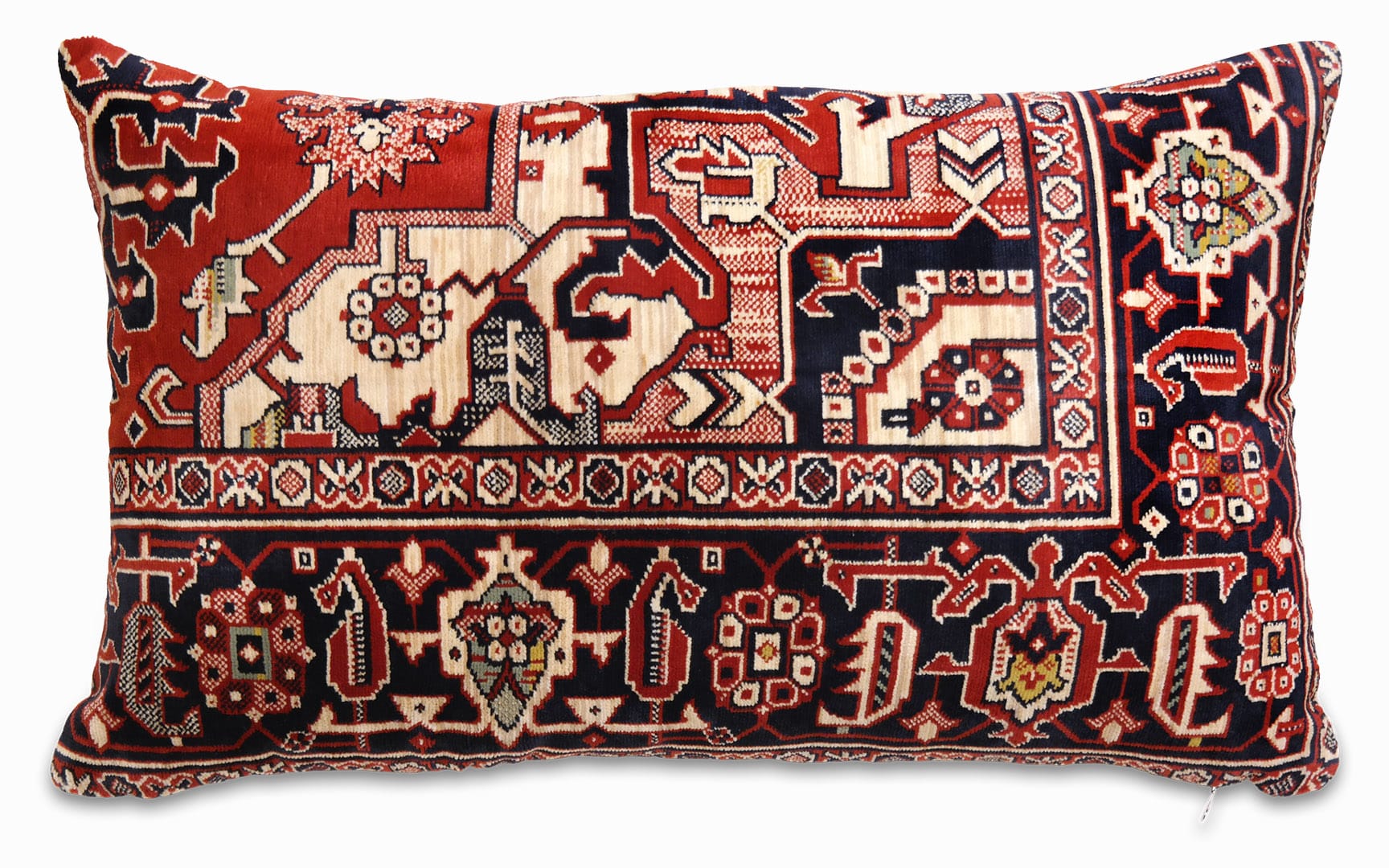 Mokett díszpárna huzat 67 x 41 cm - KP1049-mokett-parnahuzat-aa