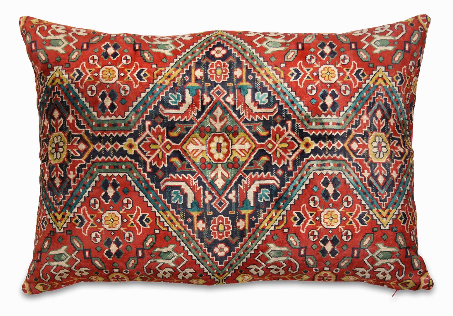 Mokett díszpárna 75 x 53 cm - KP1065-mokett-parnahuzat-aa