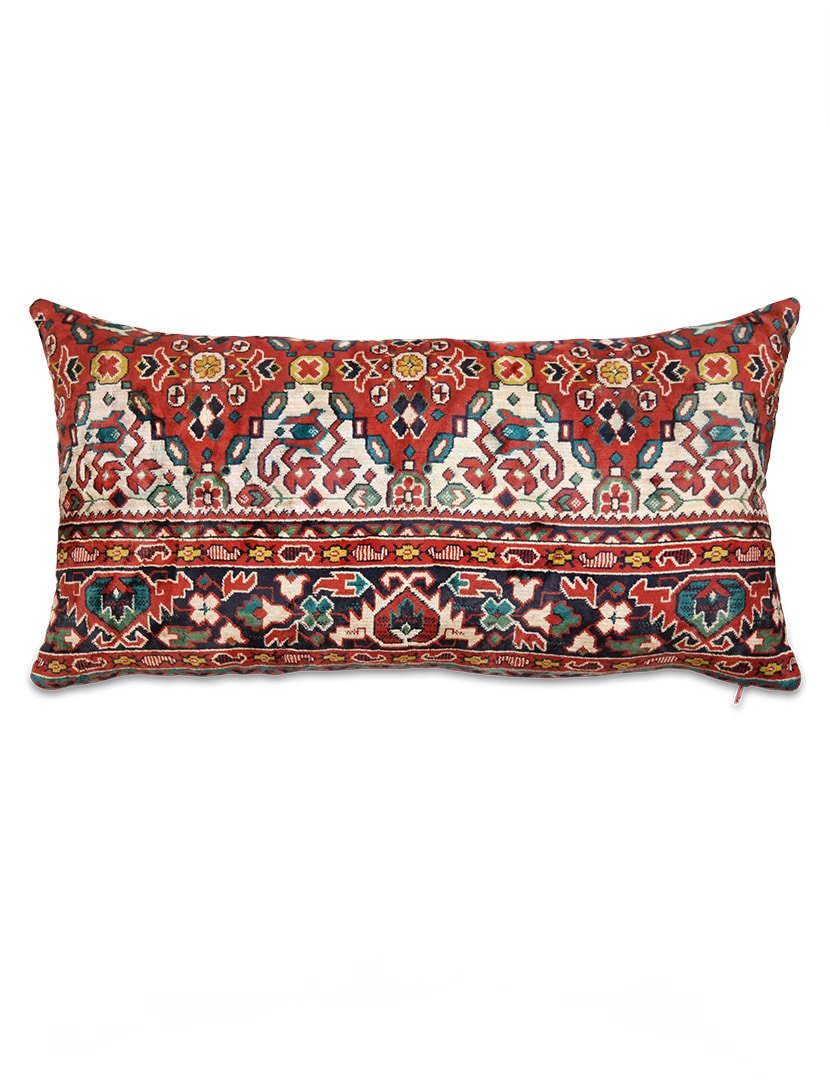 Mokett díszpárna huzat 76 x 39 cm - KP1071-mokett-parnahuzat-a