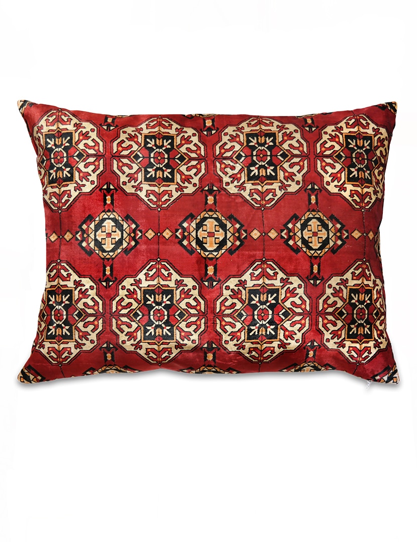 Mokett díszpárna 91 x 70 cm - KP1093-mokett-parnahuzat-a