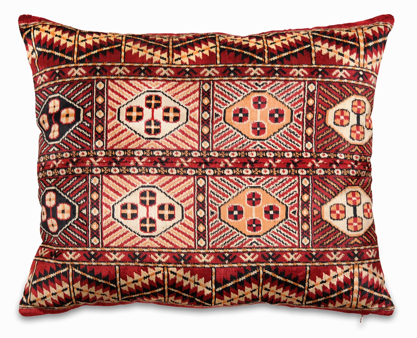 Mokett díszpárna 61 x 52 cm - KP1096-mokett-parnahuzat-aa