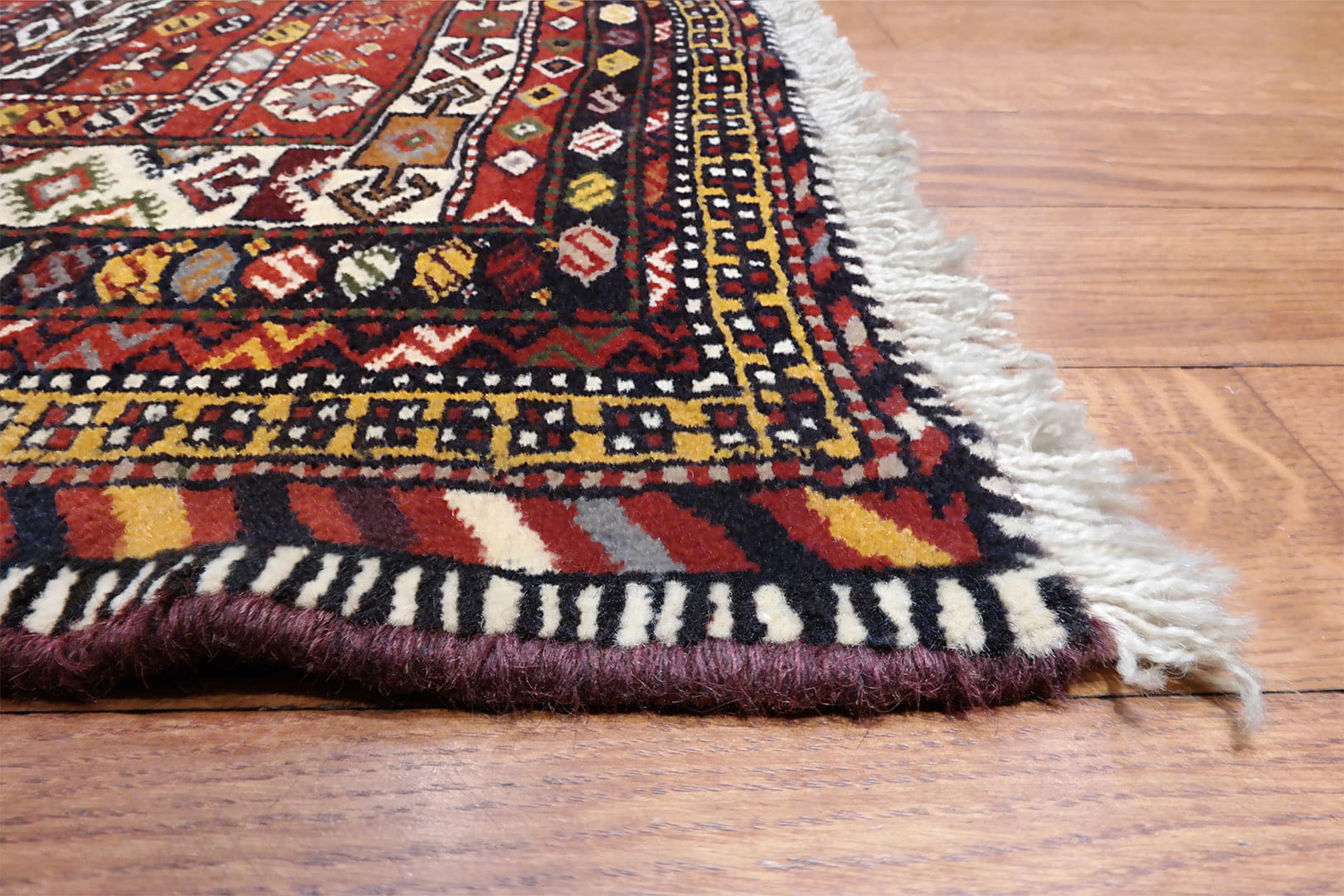 SAMSUNG CSC Yalameh iráni szőnyeg 160 x 123 cm - KR2769-yalameh-regi-kezi-csomozasu-gyapju-szonyeg-iranbol-b