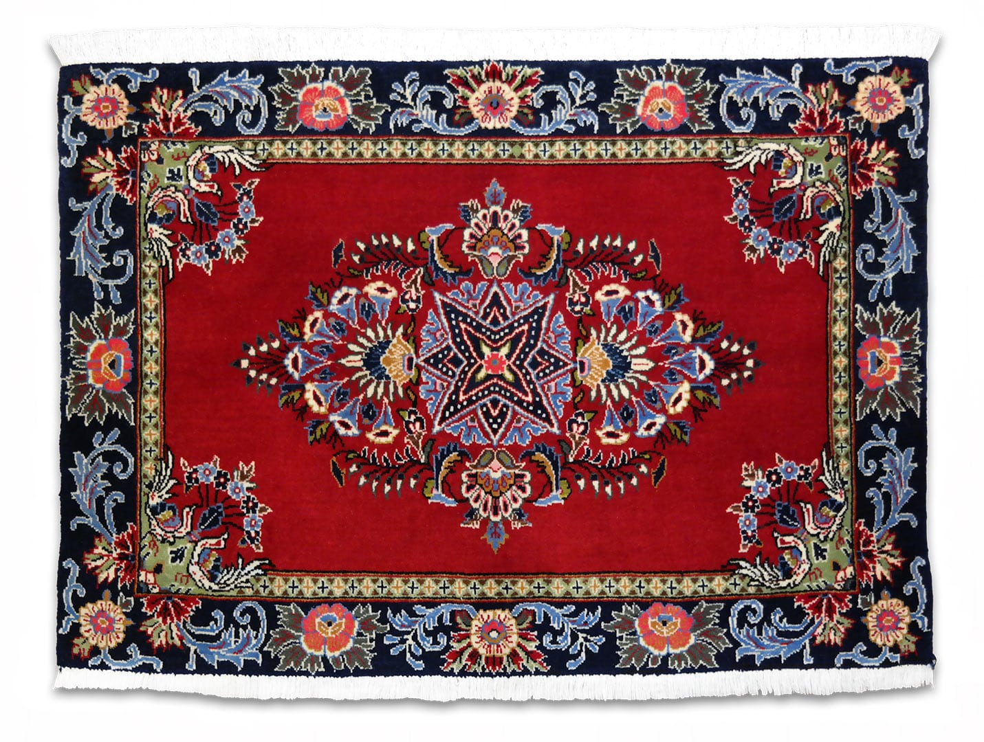 Finom Ghom szőnyeg 93 x 66 cm - KR2931-ghom-finom-kezi-csomozasu-gyapju-szonyeg-iranbol-aa