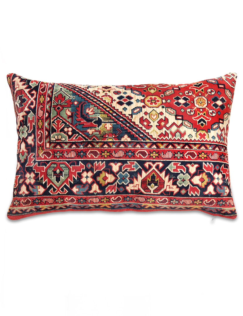 Mokett párnahuzat 63 x 41 cm - KP1082-diszparna-huzat-regi-mokett-anyagbol-a