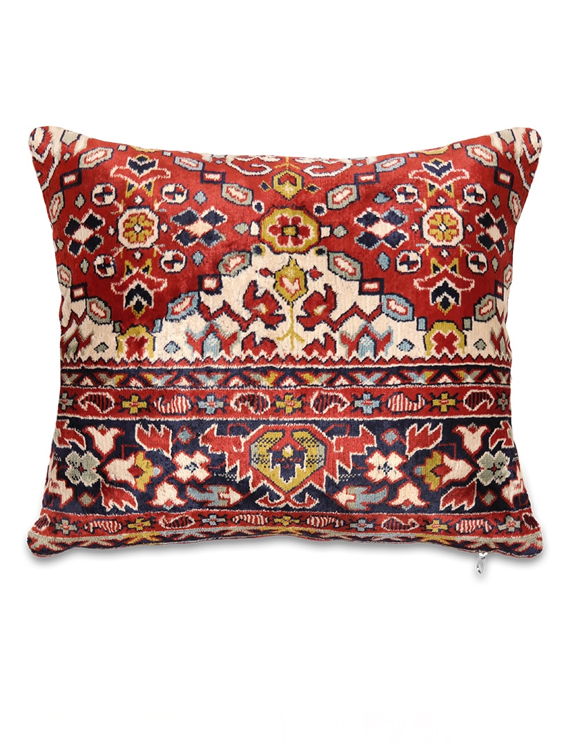 Mokett párnahuzat 45 x 39 cm - KP1116-diszparna-huzat-regi-mokett-anyagbol-a