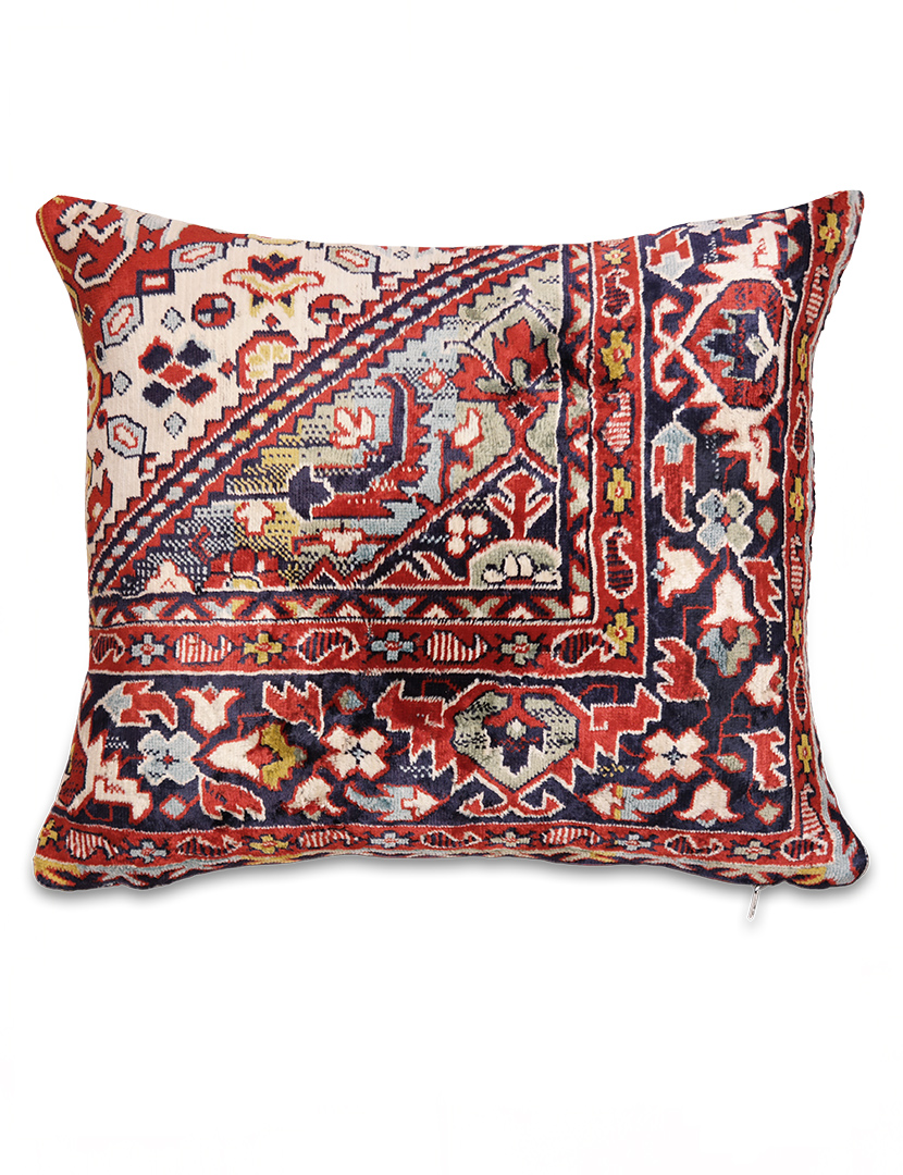 Mokett párnahuzat 44 x 39 cm - KP1117-diszparna-huzat-regi-mokett-anyagbol-a