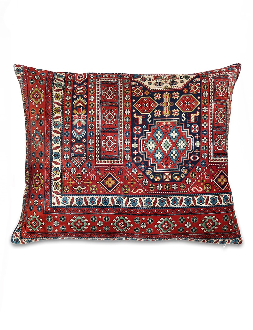 Mokett párnahuzat 86 x 67 cm - KP1124-diszparna-huzat-regi-mokett-anyagbol-a