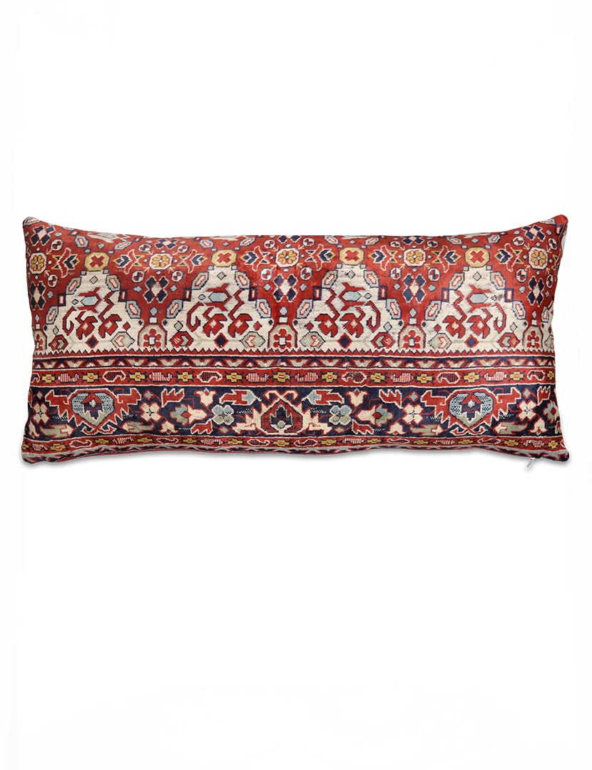 Mokett díszpárna huzat 89 x 40 cm - KP1130-diszparna-huzat-regi-mokett-anyagbol-a