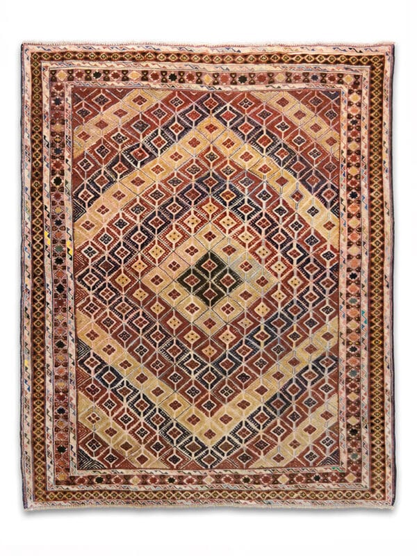 Musvani szőnyeg 203 x 164 cm - SMW-1514-mushvani-kezi-csomozasu-es-szovesu-gyapju-szonyeg-pakisztanbol-a
