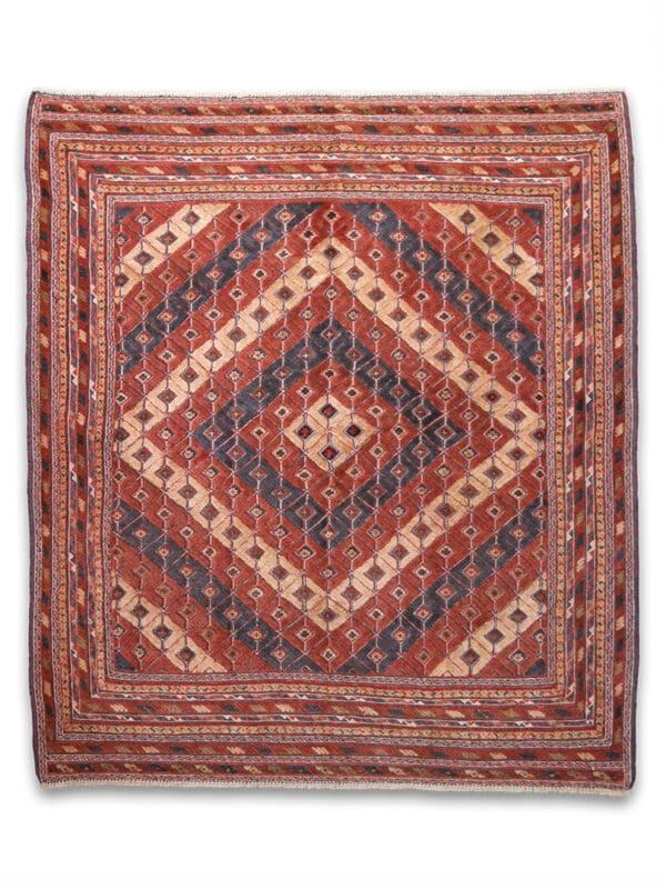 Musvani szőnyeg 186 x 160 cm - SMW-1515-mushvani-kezi-csomozasu-es-szovesu-gyapju-szonyeg-pakisztanbol-a